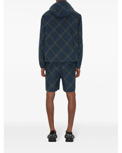 Burberry Blue Lightweight Utility Jacket for men