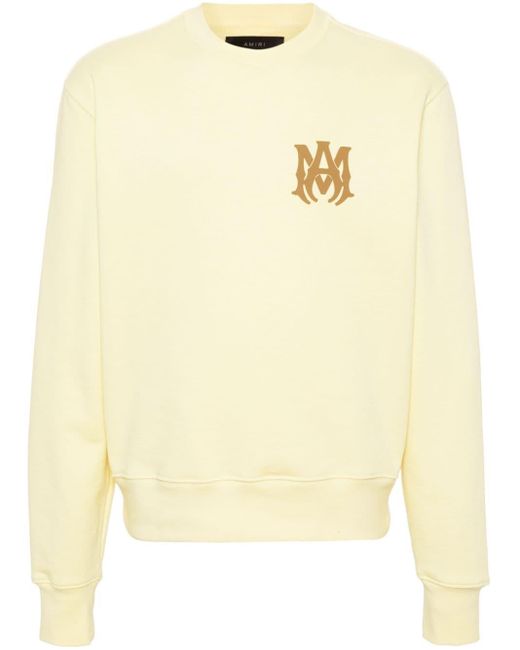 Amiri Sweater Met Logoprint in het Natural voor heren