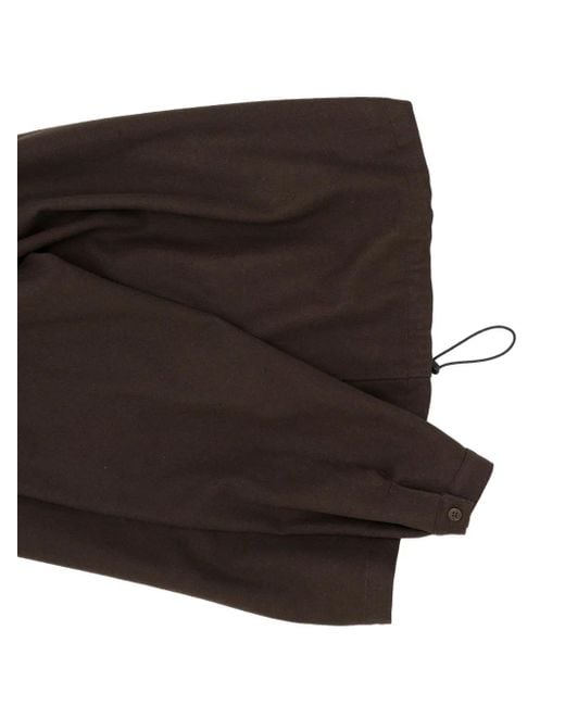 Still By Hand Poloshirt mit Knopfleiste in Brown für Herren