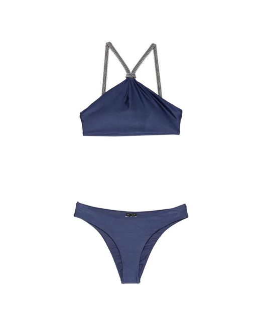 Lenny Niemeyer Blue Cordon Bikini