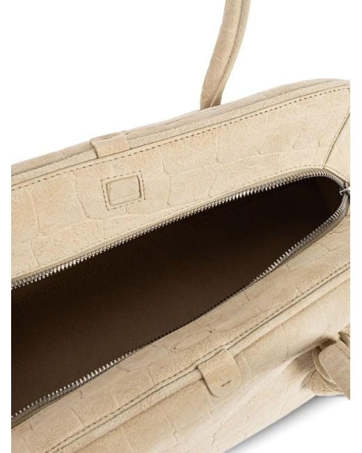 Jacquemus Natural The Turismo Leather Top-Handle Tote Bag