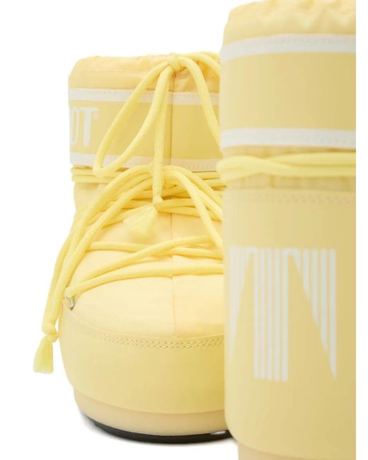 Moon Boot Natural Icon Low Lace-Up Boots