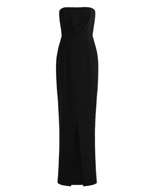 16Arlington Black Aeta Abendkleid aus Krepp