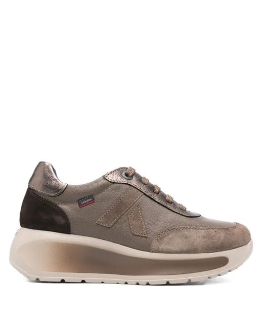 Baskets À Empiècements Callaghan en coloris Brown