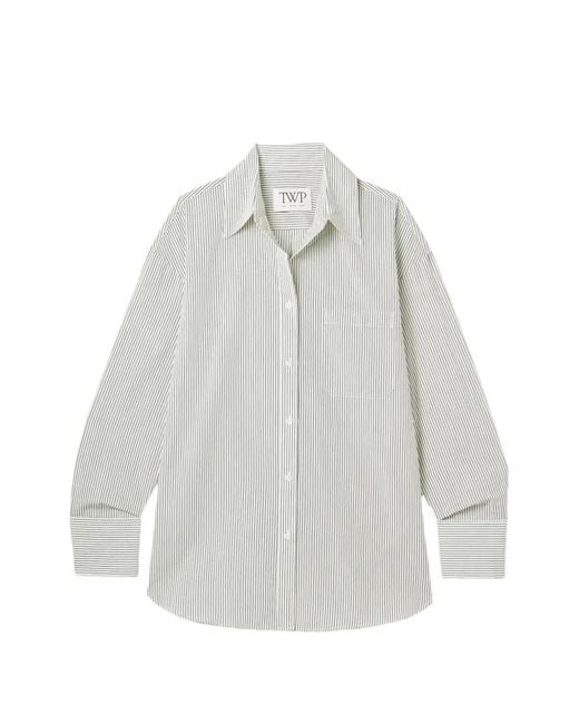 Twp White Big Joe Striped Shirt