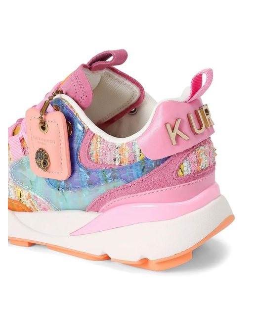 Kurt Geiger Pink Runner Sneaker