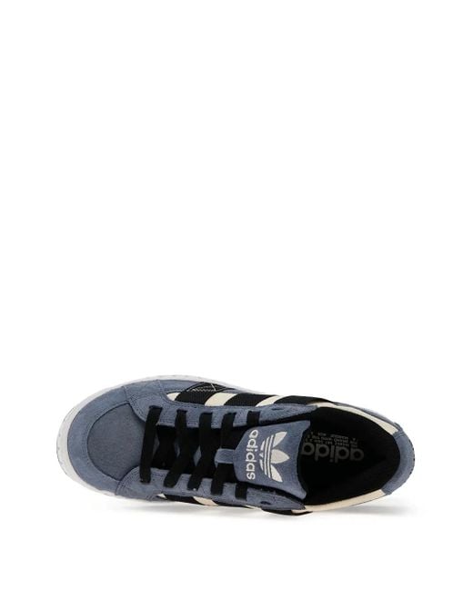 Adidas Blue Lwst Suede Low-Top Sneakers for men
