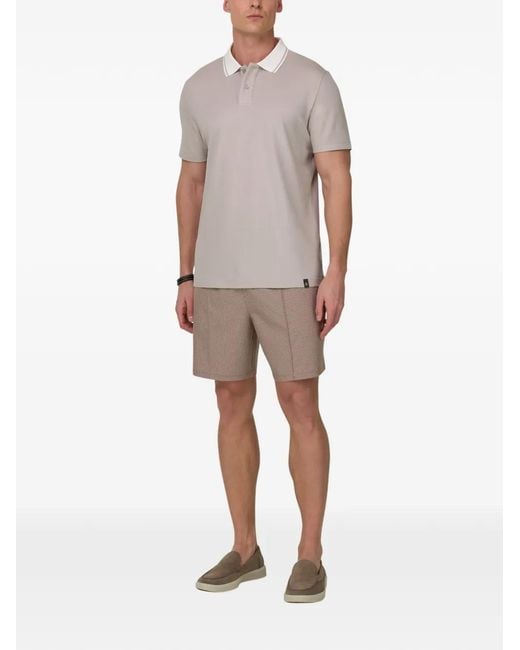 Boggi Gray Short De Bain À Imprimé Graphique for men
