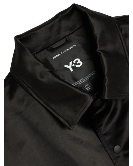 Y-3 Black Gfx Coach Jacket