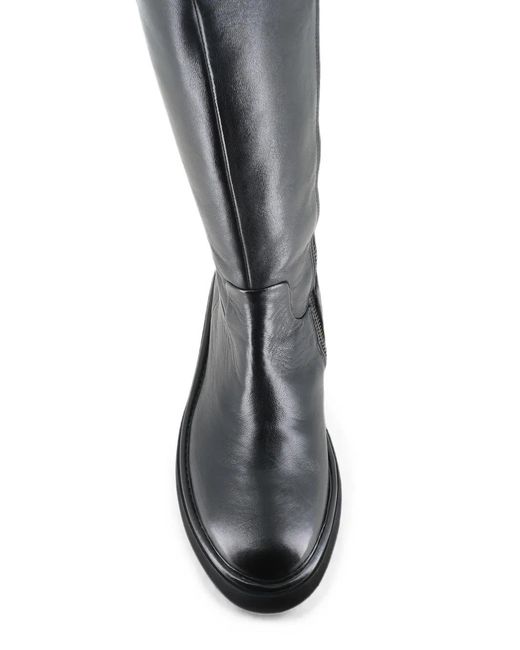 Alexander Hotto Black Zip-Fastening Boots