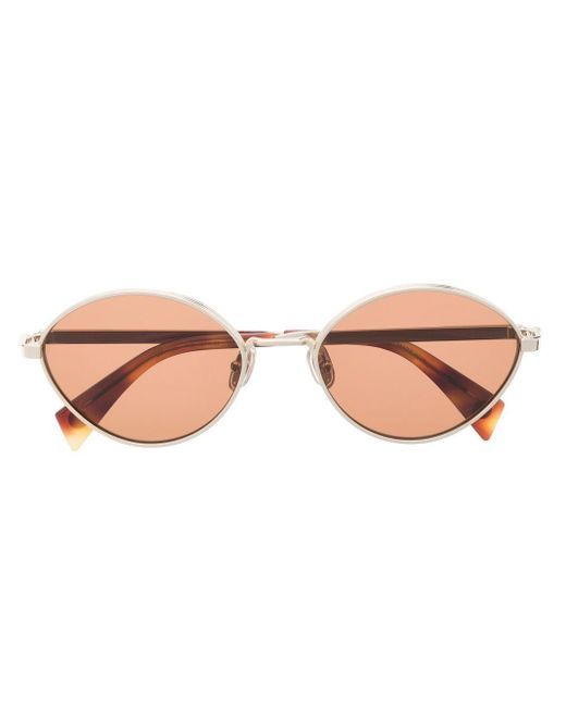 Lanvin Pink Round-frame Tinted Sunglasses