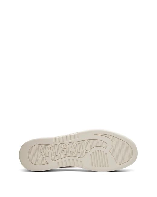 Axel Arigato White Dice Lo Lace-Up Flat Sneakers for men