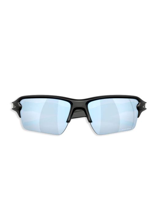 Oakley Blue Rectangle-Frame Sunglasses for men