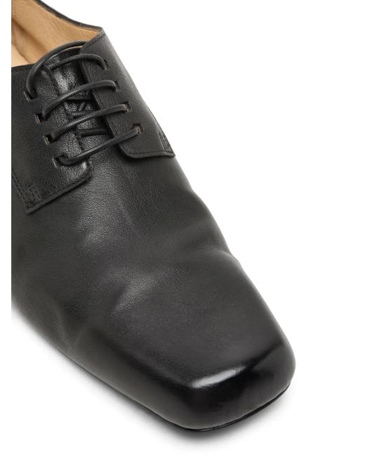 Marsèll Black Naso Square-Toe Derby Shoes for men