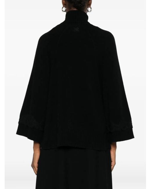 ERMANNO FIRENZE タートルネック セーター Black