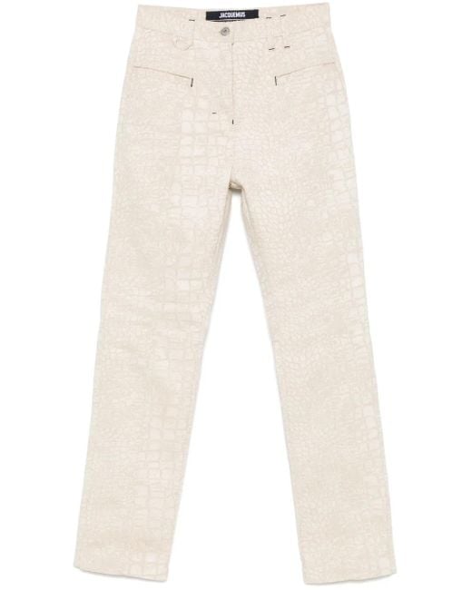 Jacquemus Natural Le De-Nîmes Norma Jeans
