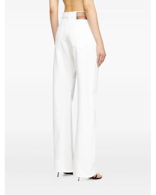 DIESEL 1971 D-Sent Jeans in het White