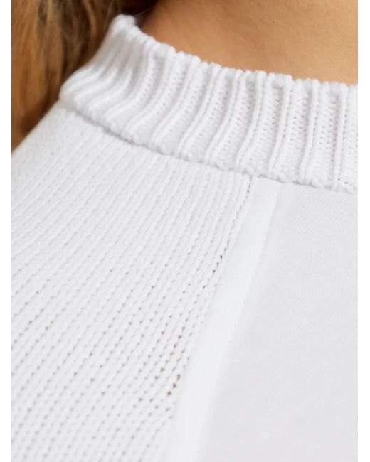 Sportmax White Seam Detail T-Shirt