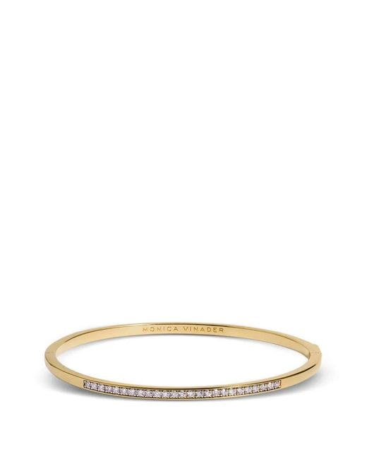 Monica Vinader Natural Essential Diamond Bangle Bracelet