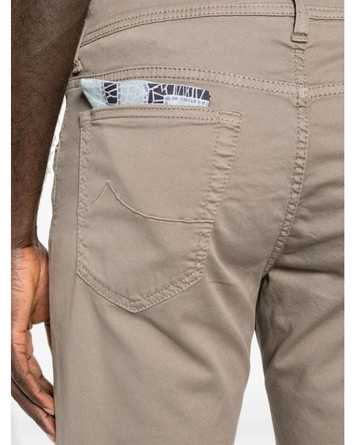 Jacob Cohen Natural Bard Trousers for men