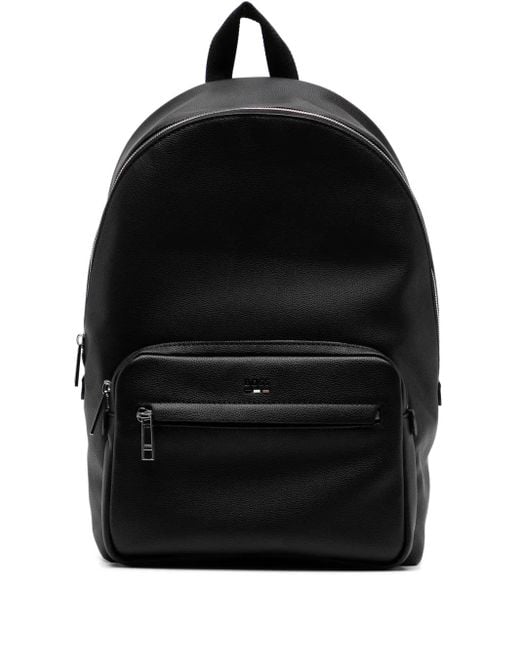 Boss Rucksack Mit Logo-Prägung in Black für Herren