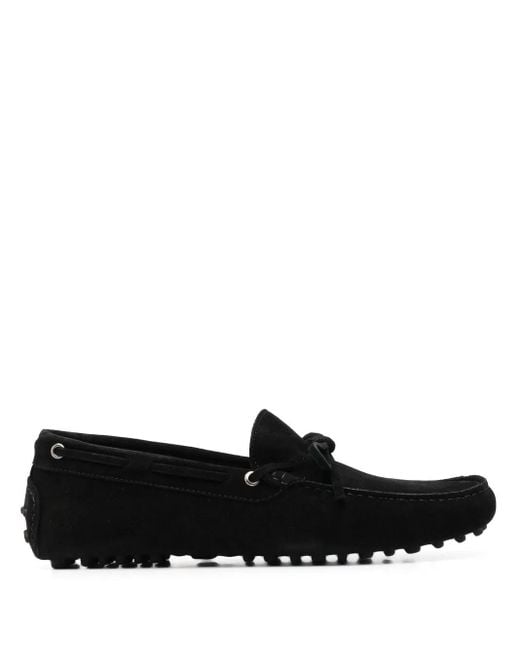 Mocassini James di Scarosso in Black da Uomo