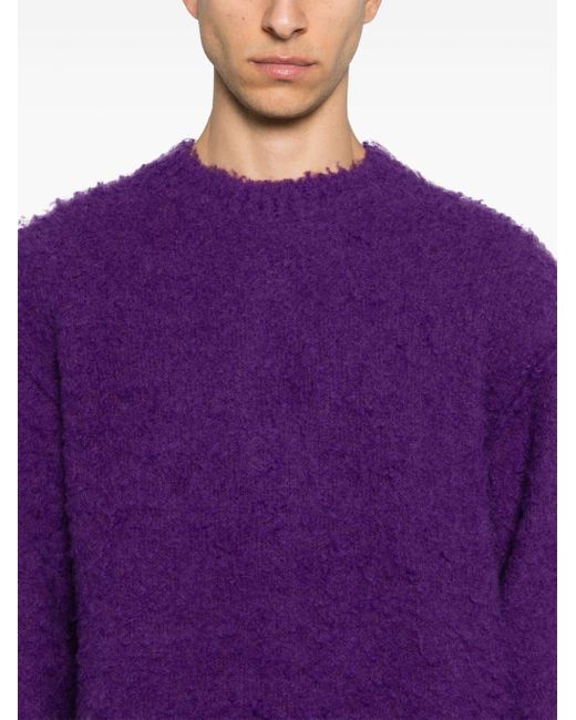 Frayed sweater hot sale