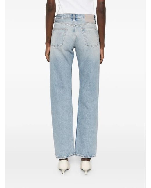 AYA MUSE Blue Straigh-Leg Jeans