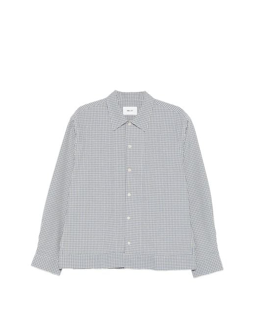 NN07 Gray Reed Shirt for men