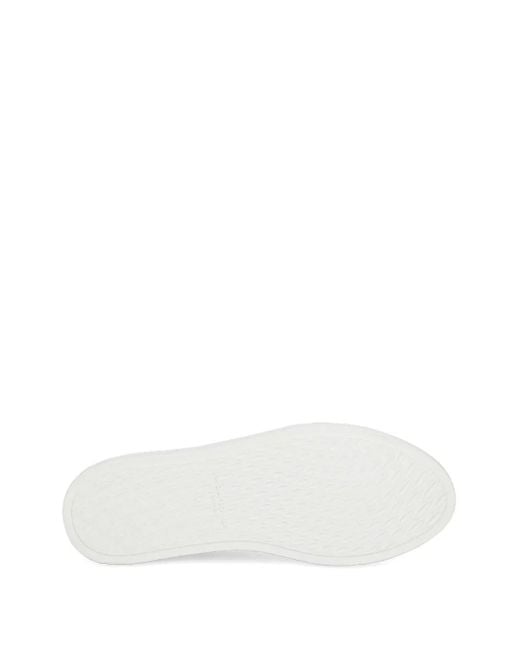 Vagabond White Zoe Lace-Up Platform Sneakers