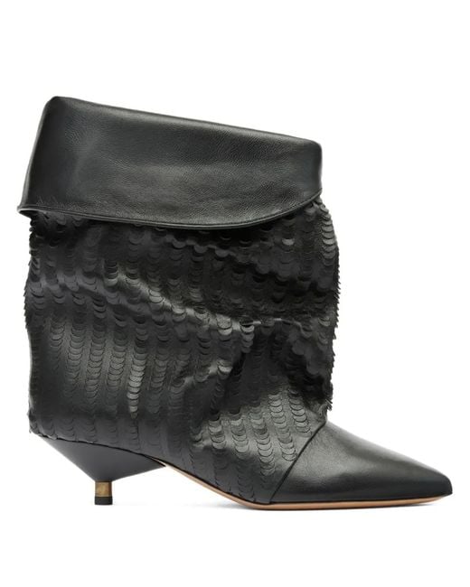 Isabel Marant Black Edrik Boot
