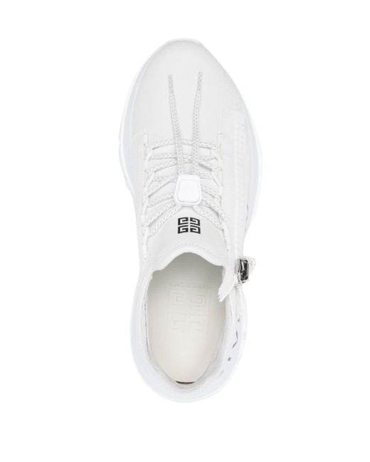 Givenchy White Sneakers mit Logo-Print