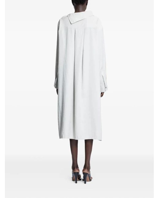 Studio Nicholson Leat ハイネック ドレス White