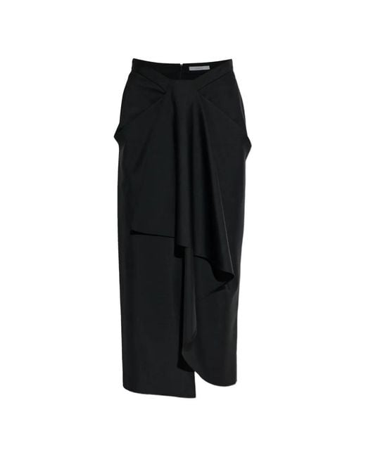 Givenchy レディース ブラック ドレープ スカート 【公式通販】