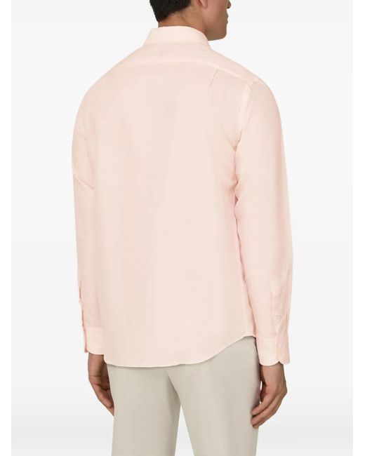 Boggi Pink Regular-Fit Shirt for men