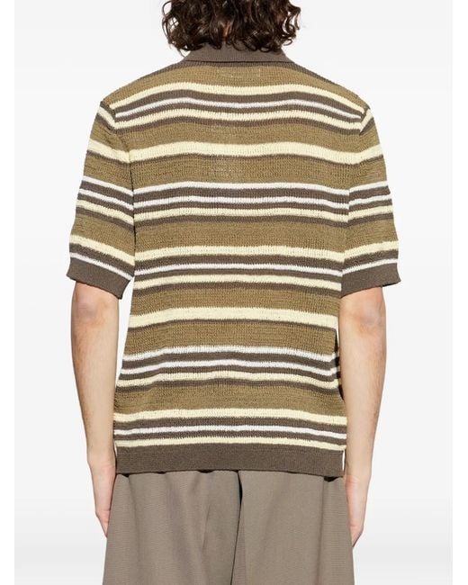 Samsøe & Samsøe Natural Polo À Rayures for men
