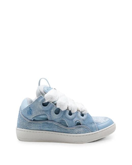 Lanvin Blue Baskets Curb
