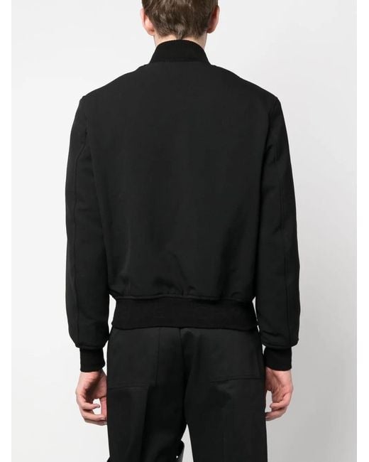 Givenchy Black Wool Bomber Jacket for men