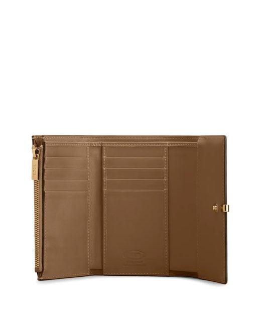 Tod's Brown Leather Wallet