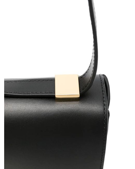DeMellier London White Vancouver Leather Crossbody Bag