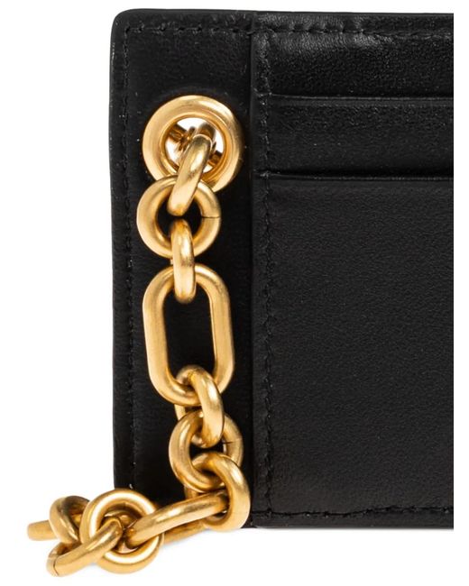 Balmain Black Chain-Link Cardholder