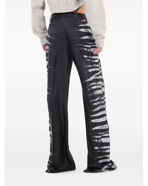 Roberto Cavalli ストレートパンツ Black