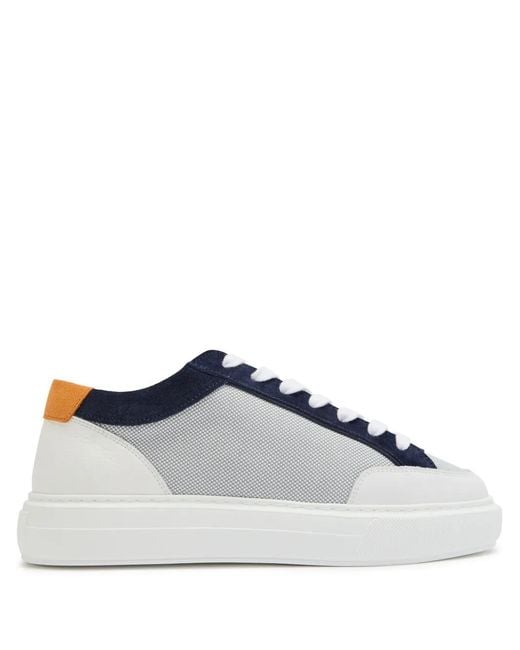 Cleens Blue Luxor Lace-Up Sneakers for men