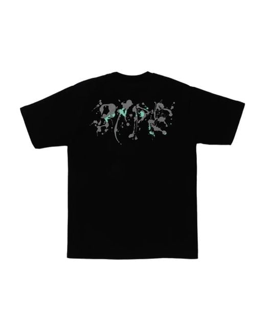 Camiseta con motivo militar A Bathing Ape de hombre de color Black