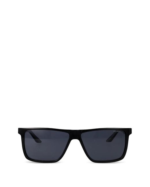 Nike Blue Blaze Rectangle-Frame Sunglasses for men