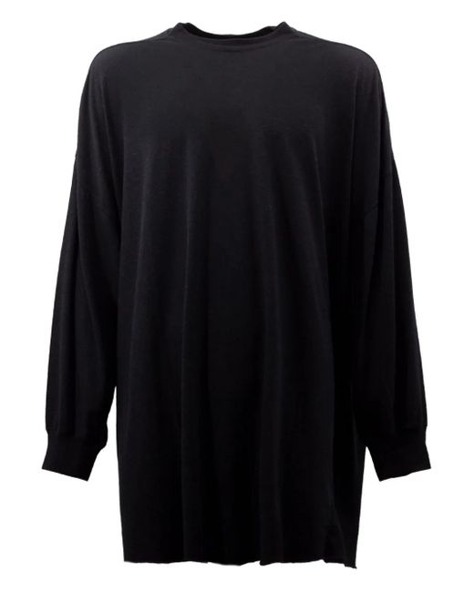 Maglione A Maniche Lunghe di Rick Owens in Blue da Uomo