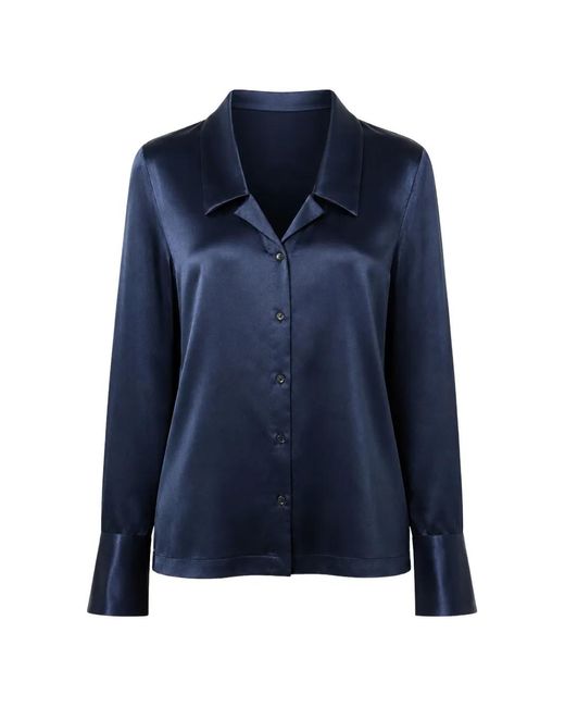 Barbara Bui Blue Long-Sleeve Shirt