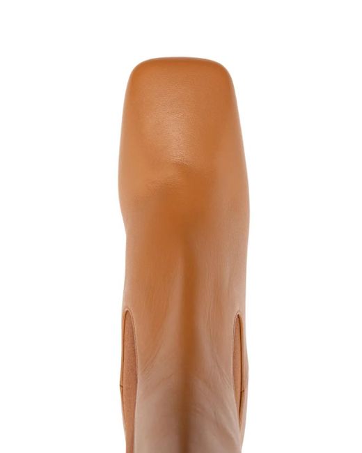 J.W. Anderson チェーンヒール ブーツ Brown