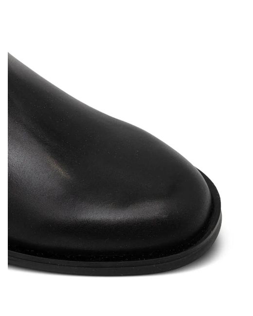 Marc O' Polo Black Buckle Strap Boots
