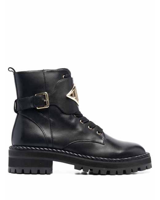 Botines Pink 127 Liu Jo de Cuero de color Negro - Lyst